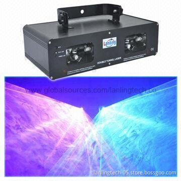850mW Home Party Disco Rose + Cyan Double Laser Show Christmas Lights